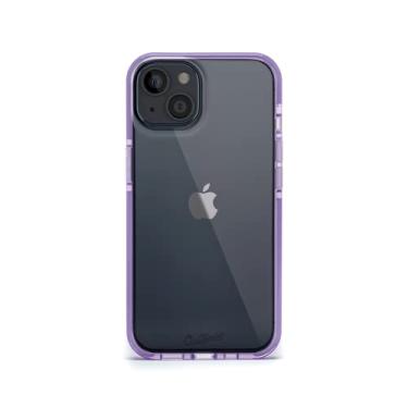 Imagem de Capa Celular CUSTOMIC para IPHONE 13 Impactor Flex Antibactéria Roxa c/Antiamarelamento e Proteção Militar MIL-STD-810G. Capinha de Smartphone Case Flexível Roxa
