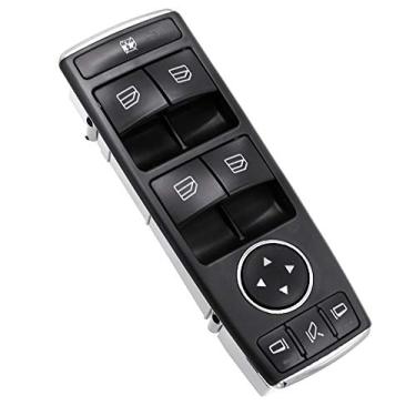 Imagem de VIdisp Botão mestre elétrico de janela, adequado para Benz W204 W212 C207 A207 C E Class X204 2049055402 LHD A2049055402