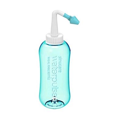 Imagem de Limpador Nasal 300 ml para Crianças e Adultos Cor Azul Previne Rinite Sinusite e Alergias.