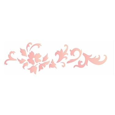 Imagem de Stencil de Acetato para Pintura OPA 10 x 30 cm – 1846 – Arabesco Floral III