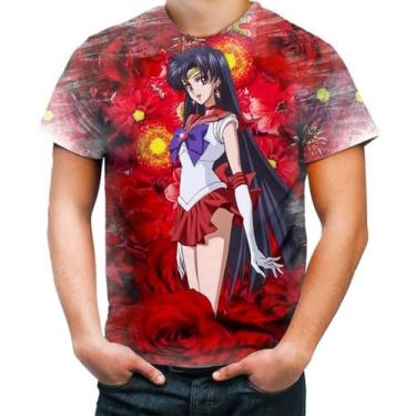 Imagem de Camiseta Camisa Rei Hino Sailor Mars Sailor Moon Art Hd 5 - Estilo Kra