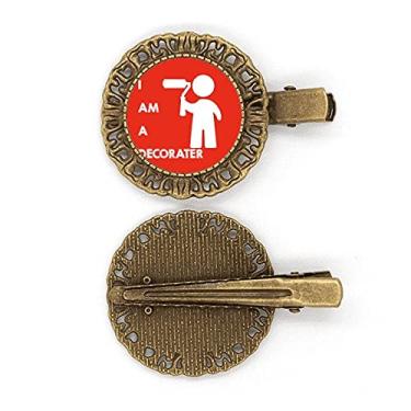 Imagem de Grampo de cabelo para pintura na superfície do grampo de cabelo para cabeça