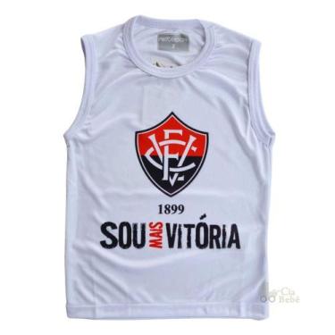 Imagem de Camiseta Infantil Vitória Regata Oficial - Revedor
