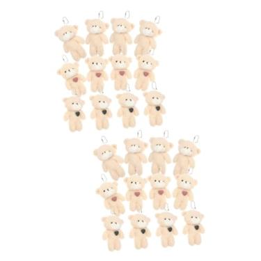 Imagem de HEMOTON 24 Peças Chaveiro De Urso De Pelúcia Chaveiro De Brinquedo Macio Para Meninas C...