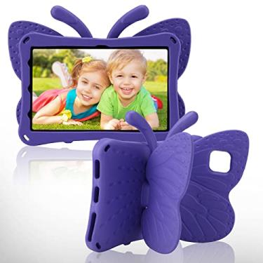 Imagem de JGY Capa para Samsung Tab A8 10,5 X200 infantil com suporte para Samsung Tab A8 10,5 X200 Capa infantil à prova de choque EVA resistente à prova de choque capa completa Tab A8 para meninos e meninas