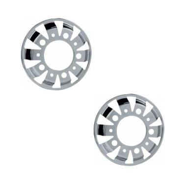 Imagem de Calota Scania Americana Pneu S/ Câmara Aro 22,5 Par - Bepo