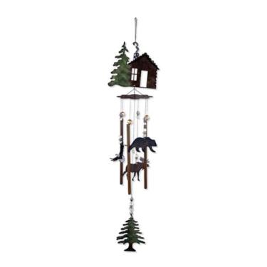 Imagem de Sunset Vista Designs Wilderness Wonders Cabin Fever Sino de vento, 71 cm