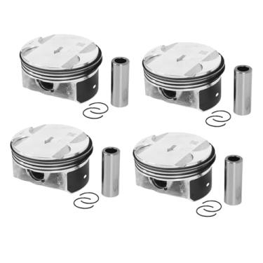 Imagem de INGKAN Anéis de pistão de motor 12578324, 4 peças, serve para Chevy Equinox 10-17, GMC Terrain, 07-08 Pontiac G5, 07-10 Saturn Vue 2.4L DOHC Substitui OE 12578326 12593744 12593745 126000 3910