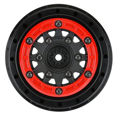 Imagem de Pro-line Racing 1/10 Raid Bead-Loc Fr/Rr 2.2"/3.0" 12 & 14mm SC Wheels (2) Red/Black, PRO281104