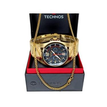 Imagem de Relógio Technos Masculino Skymaster 6p79bv/1p Original Luxo