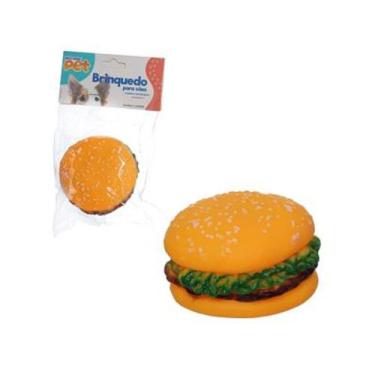 Imagem de Brinquedo Para Cachorro Hambúrguer Pet-5 Western - Etilux