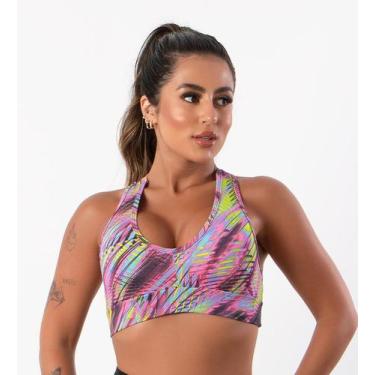 Imagem de Top Nadador Estampado Academia Fitness Moda - JAVA MODAS, Estampas var