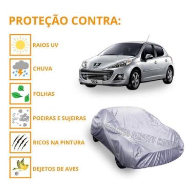 Imagem de Capa Cobrir Carro Peugeot 207 Proteção Qualidade Impermeável - Mosaner