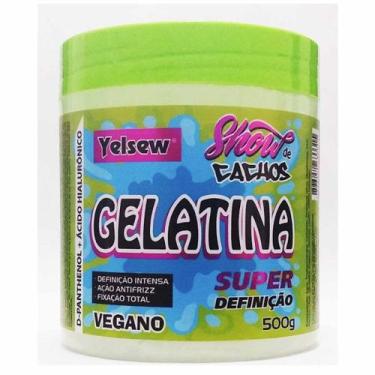 Imagem de Gelatina Show de Cachos D-Pantenol + Ácido Hialurônico 500G - Yelsew
