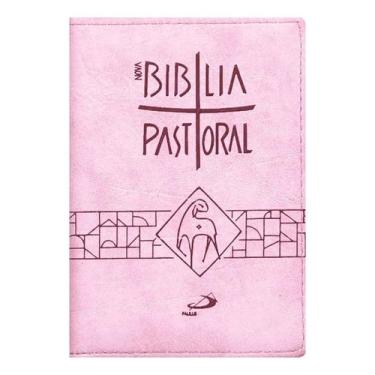 Imagem de Bíblia Sagrada Nova Pastoral Media Capa Zíper Emborrachada Completa, R
