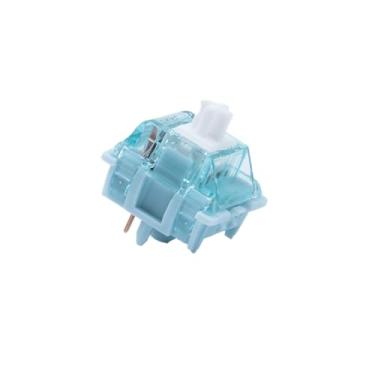 Imagem de GATERON Tecla Zero Keyboard, Linear 45gf Force SMD LED compatível com teclado mecânico MX (35 peças)