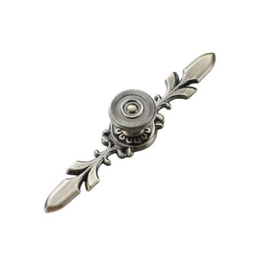 Imagem de Maçanetas de porta vintage, maçanetas e puxadores antigos para armários de cozinha, puxadores de armário, puxadores de armário, ferragens para móveis, 605, furo único, s