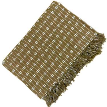 Imagem de Manta Pra Sofa Grande Tijolinho Luxuosa 2,40m x 1,80m - Itens Casa Têx