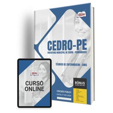 Imagem de Apostila Prefeitura de Cedro - PE 2024 - Técnico de Enfermagem - UMS -