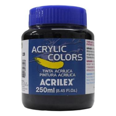 Imagem de Tinta Acrylic Colors 250ml G1 320-preto Acrilex, 320 - PRETO
