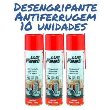 Imagem de Lubfast Protetivo Desengripante Spray 300ml Óleo C/ 12un. - Aeroflex, 