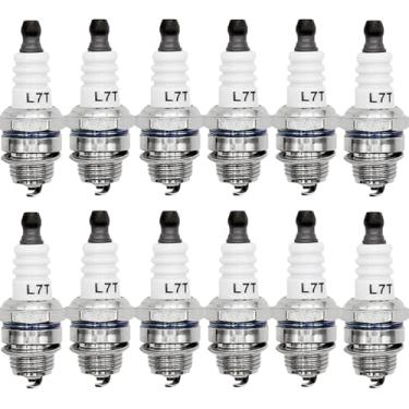 Imagem de 12 peças de vela de ignição serve para Stihl MS180 MS170 MS210 MS230 MS250 MS380 MS390 TS400 TS410 TS420 017 018 021 023 023 026 034 036 036 033 8 motosserras para Husqvarna 36 41 61 66 136 141 137