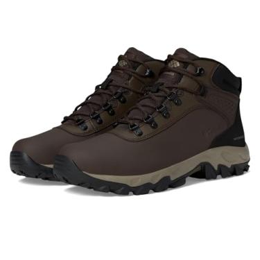 Imagem de Columbia Newton Explorer Tênis de caminhada masculino, Cordovan/Verde pedra, 14 Wide