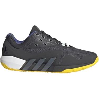 Imagem de adidas Tênis masculino DROPSET Trainer M, Carbono/preto/feixe amarelo, 14