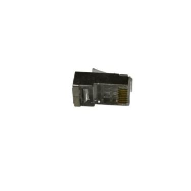 Imagem de Conector RJ45 Cat5e Macho Blindado (pack com 100un) - OeM