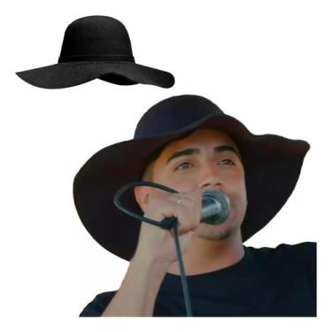 Imagem de Chapéu Vaqueiro Natanzinho Cata Ovo Lisa Feltro chapéu caminhoneiro Ad