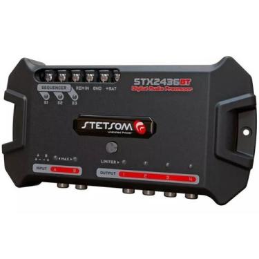 Imagem de Processador Digital Stetsom Stx2436bt Bluetooth Equalizador Crossover 