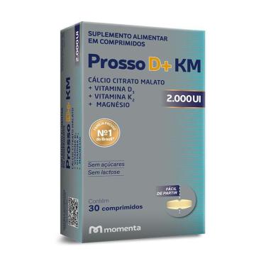 Imagem de Suplemento Alimentar Prosso d + km 2.000UI 30 Comprimidos
