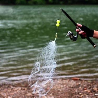 Imagem de Rede de pesca para Vara Redinha 1 unidade Número 9 (malha) - groto sto