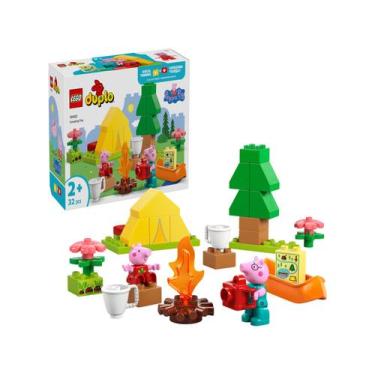 Imagem de LEGO Duplo Peppa Pig Viagem de Acampamento - 10452 32 Peças