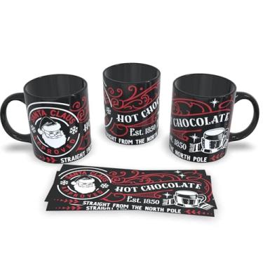 Imagem de Caneca Preta Personalizada Chocolate Quente – Presente Criativo (Mod.12)