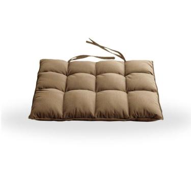 Imagem de Assentos De Cadeira Futon 40x40 em Sued Liso - Star Confort