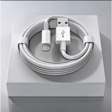 Imagem de Cabo carregador entrada Lightning com conector USB