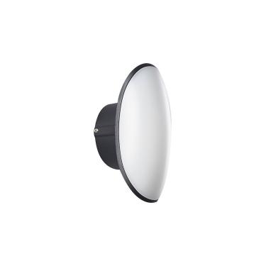 Imagem de Arandela Nordecor Pako Redonda 2w+5w Led Bivolt Preto 3000k Luz Amarela 2852