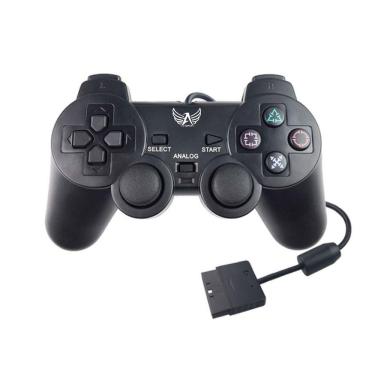 Imagem de Controle Para Vídeo Game PS2 Analógico Vibração Joystick