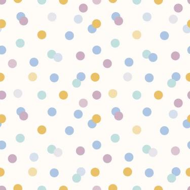 Imagem de Papel De Parede Revoada Confete Lilás 4408