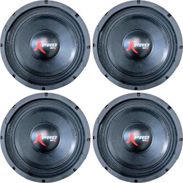 Imagem de Kit 4 alto falante woofer etm exp 8 polegadas lt 250W 8 ohms