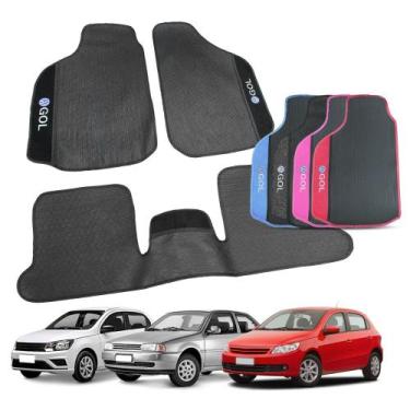 Imagem de Tapete para Gol 1981 a 2023 G1 G2 G3 G4 G5 G6 G7 G8 Borracha com Detal