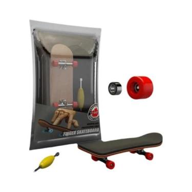 Imagem de Quebra-cabeça De Skate De Dedo Em Madeira De Bordo, Brinquedo Antiestr