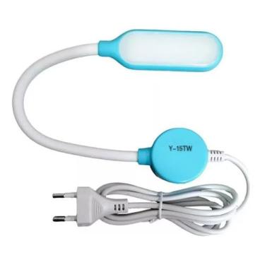 Imagem de Luminária Com 15 Led Cabo Flexível Fixação Irmã Máquina Costura Bi-volt LMX-15T 3 Intensidades Ímã Ideal Para Estudo, Trabalho Ou Lazer, Esta Luminária Oferece Controle Total De Brilho