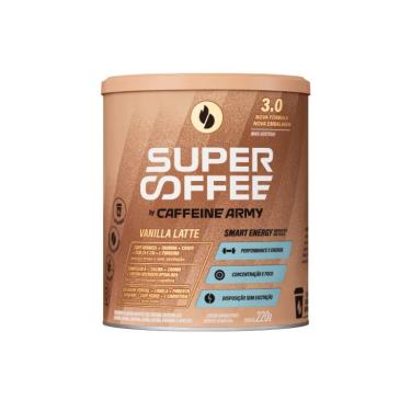 Imagem de Supercoffee 3.0 Vanilla Latte Caffeine Army 220g