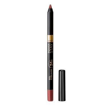 Imagem de Lapis Delineador em Gel Para Olhos 24h 1,2g - Avon Power Stay (Marsala)