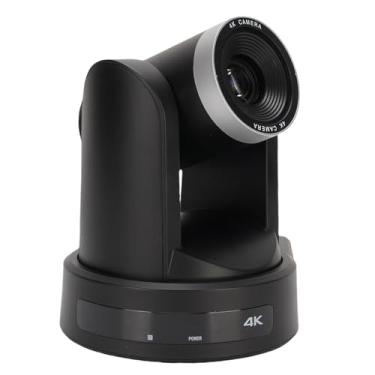 Imagem de Diydeg de Câmera PTZ da Sala de Conferência, 12x Zoom óptico AI Rastreamento Automático 4K HD Video Conference Room Camera, Live Streaming for Online Business Meeting (Plugue da UE)