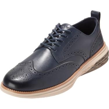 Imagem de Cole Haan Sapato Oxford masculino Grand Hurrion Wingtip, Mdnght Mn/Irsh Cof, 43
