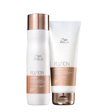 Imagem de Wella Professionals Fusion Shampoo 250ml+Condicionador 200ml