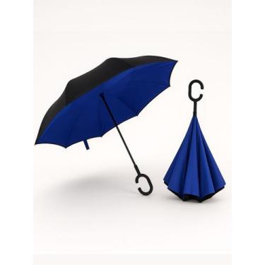 Imagem de Guarda Chuva Invertido Resistente Facinato I2090L AZUL